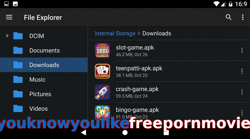 Main screen of Www.youknowyoulikefreepornmovies.com gameapk page for PK players